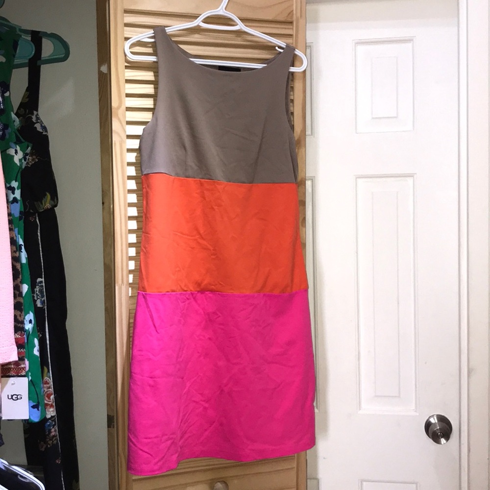Tricolor dress